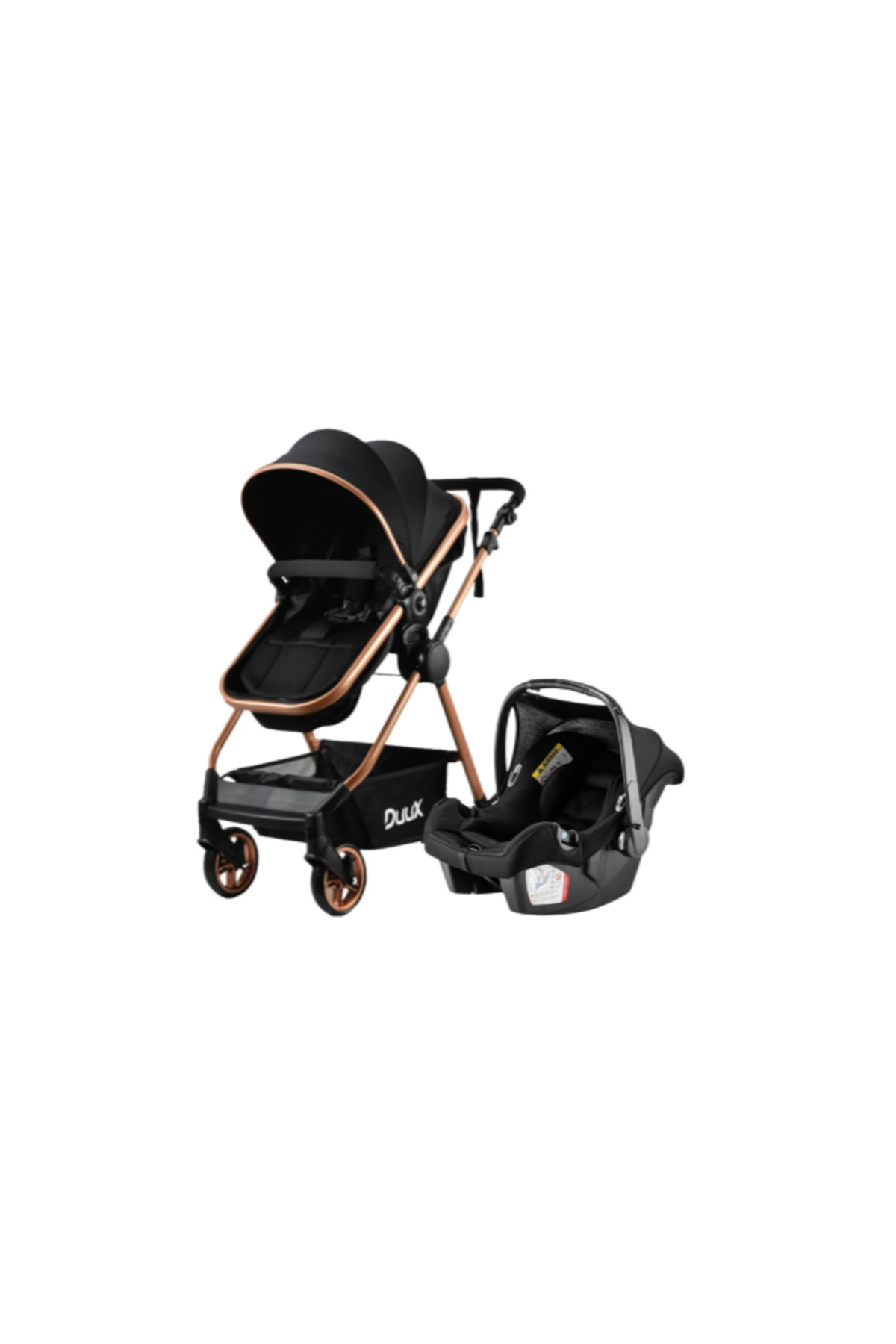 ぶぅすけです。 Duux Apex Plus Travel Sistem Bebek Arabası Gold Siyah - Fiyatı
