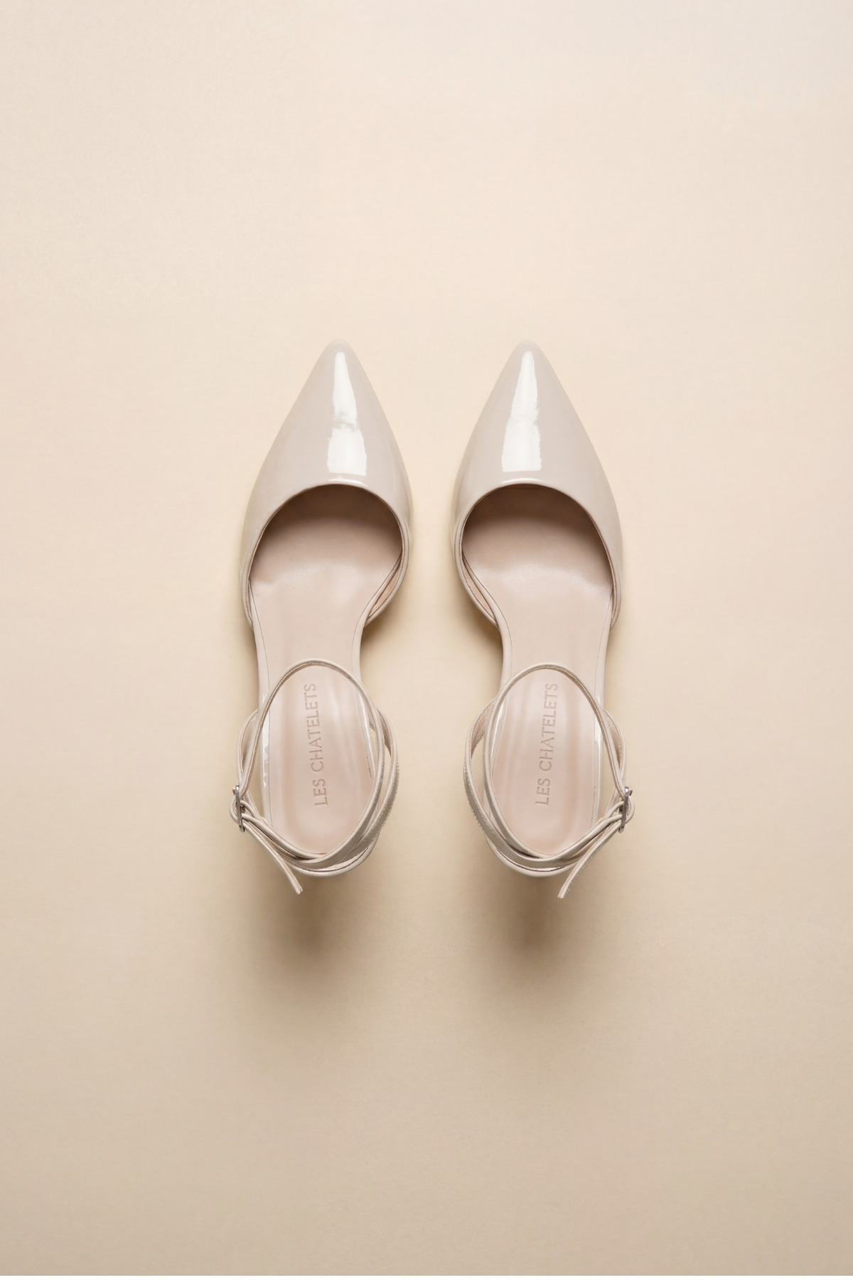 Les Chatelets  L’ANCRE Sivri Burun Bilekten Bağlama Topuklu Ayakkabı - Görsel 6