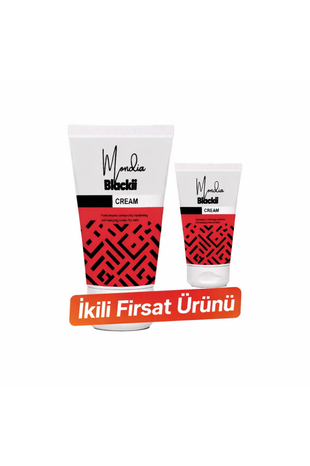 red cream Mondia Blackii Cream 50 ml x 2 Adet– Erkekler İçin Bakım