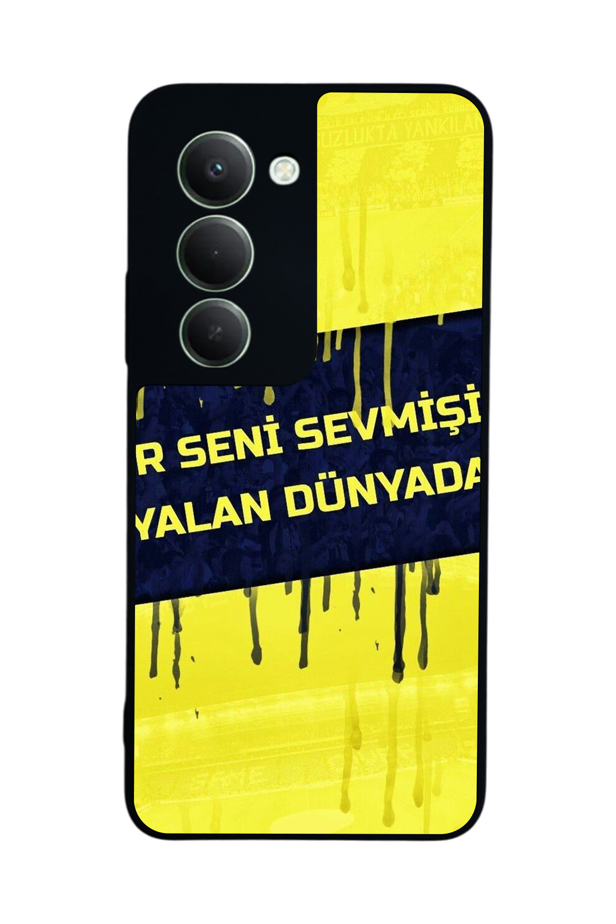 Xiaomi Redmi 15 5G Compatible Printed, Matt Black,Soft Silicone, Protective,Shock Absorbing Cover,Case
