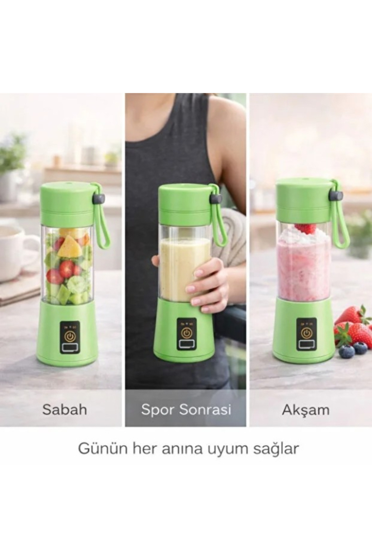 NW NessiWorld Şarjlı Taşınabilir Smoothie Blender fotoğrafı 2 (önizleme)