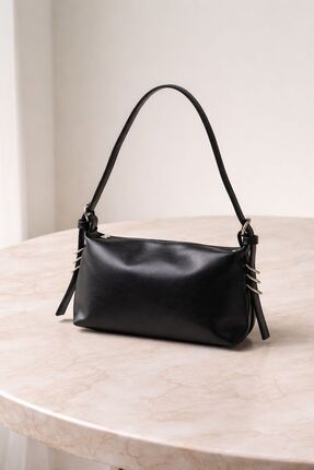 NUBI Yan Tokalı Baget Kadın Kol Çantası