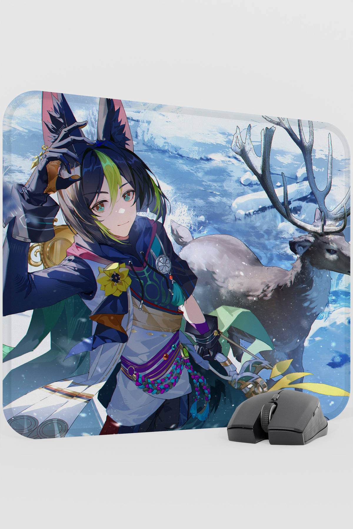 Tighnari Genshin Impact Anime Gacha V1 - 48X40 XL Gaming Mouse Pad