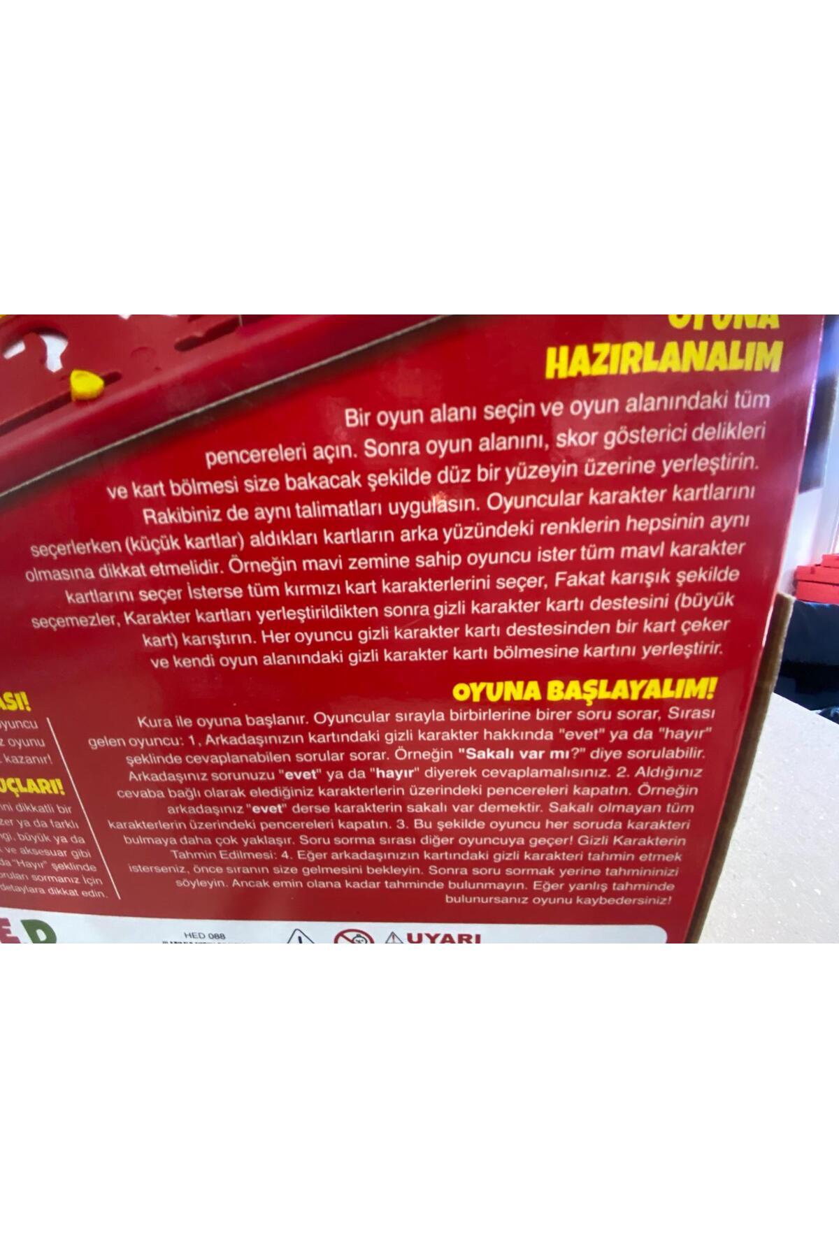 TAŞDELEN AVM Who Ami Klasik Tahmin Etme Oyunu Çocuk Zeka Oyunu 72 Karakter 2 Oyun Alanı fotoğrafı 5 (önizleme)