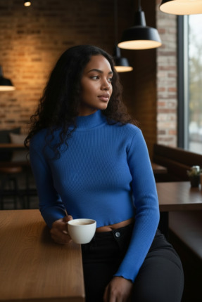 KapadokyaButik CROP TRİKO KAZAK