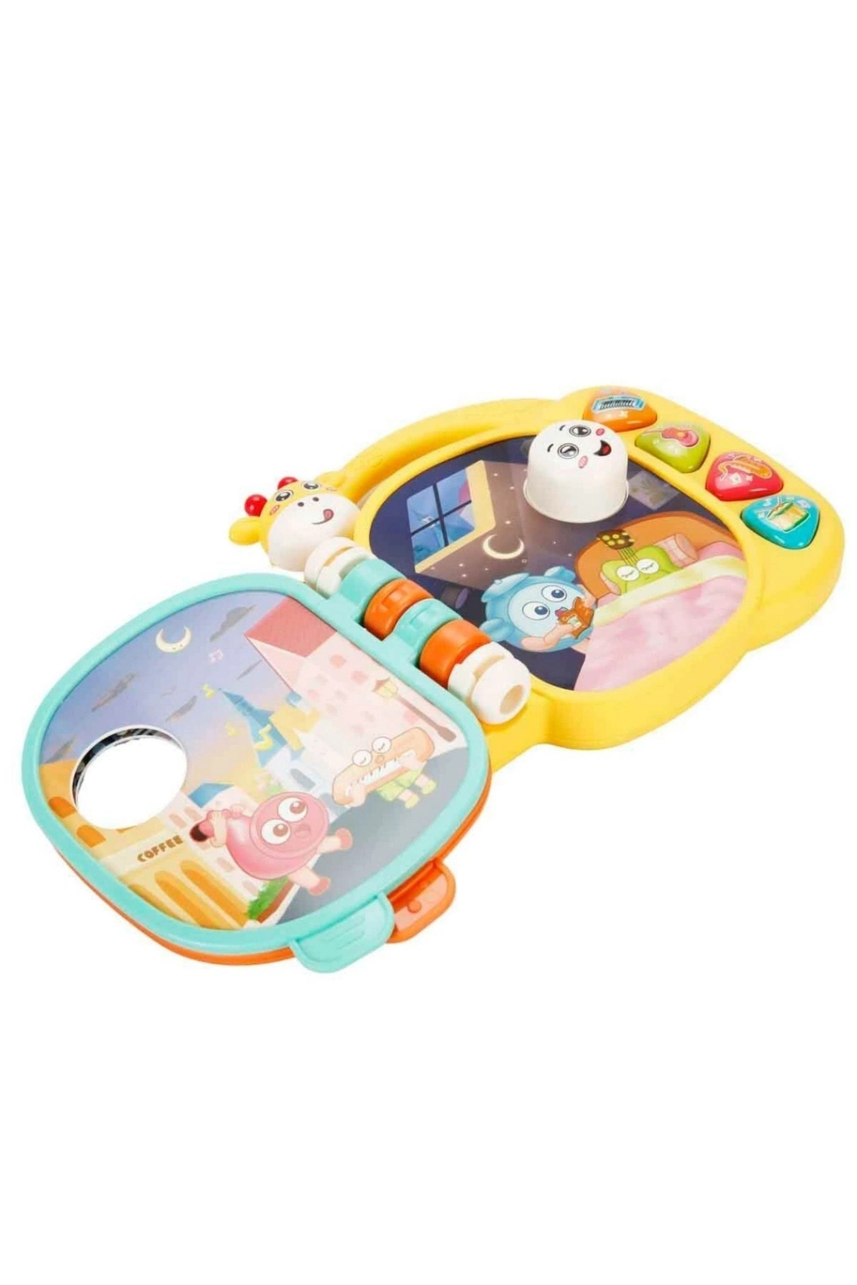 Genel Markalar Mey İthalat® Sesli ve Işıklı Zürafa Figürlü Müzik Kitabı fotoğrafı 5 (önizleme)