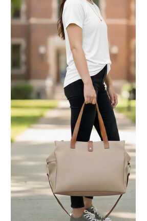 HAS MODA Kadın Çok Gözlü Su Geçirmez Geniş Hacimli Günlük Spor ve Seyhat Çant...