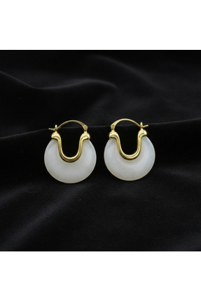 Marka çelik halka küpe