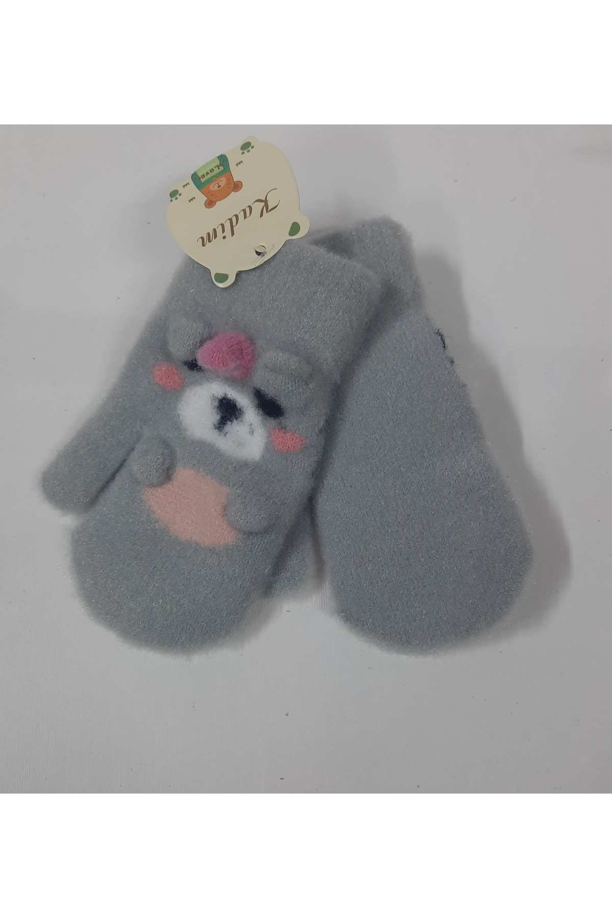 ydn Bebek Tek Parmak Yumuşak Peluş Eldiven Ayıcık Desenli (3-5 yaş) fotoğrafı 2 (önizleme)