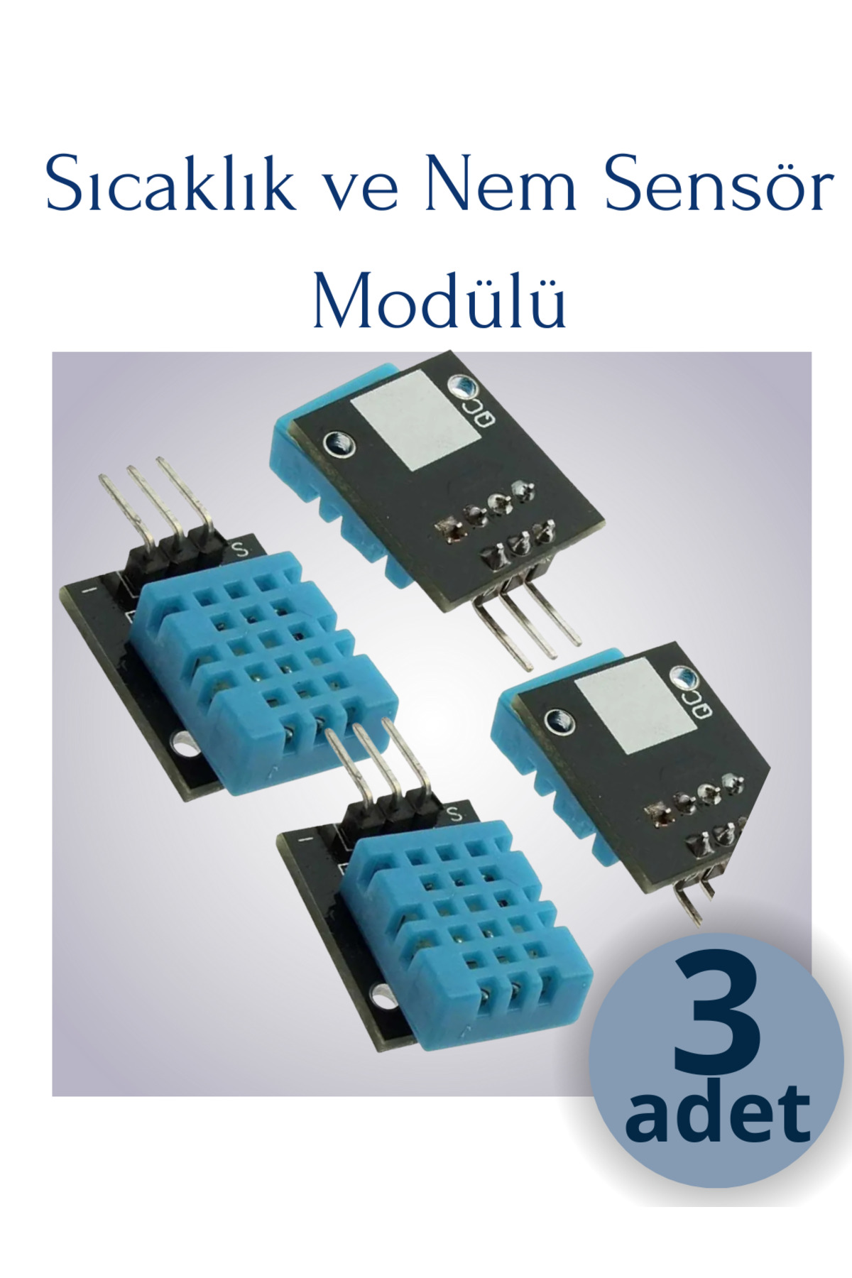 Arduino 4-adet Temperature Humidity Sensor Module – DHT11 Sıcaklık ve ...