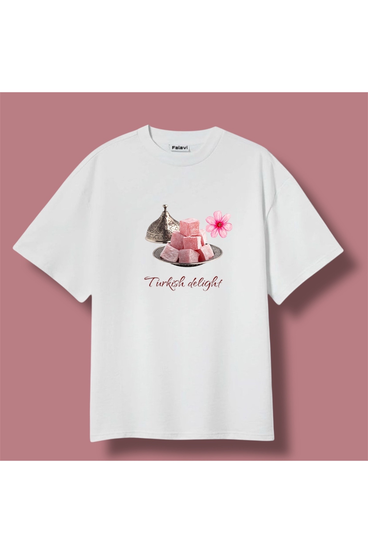 FALAVİ  Türkish Delight Türk Lokumu Tişört