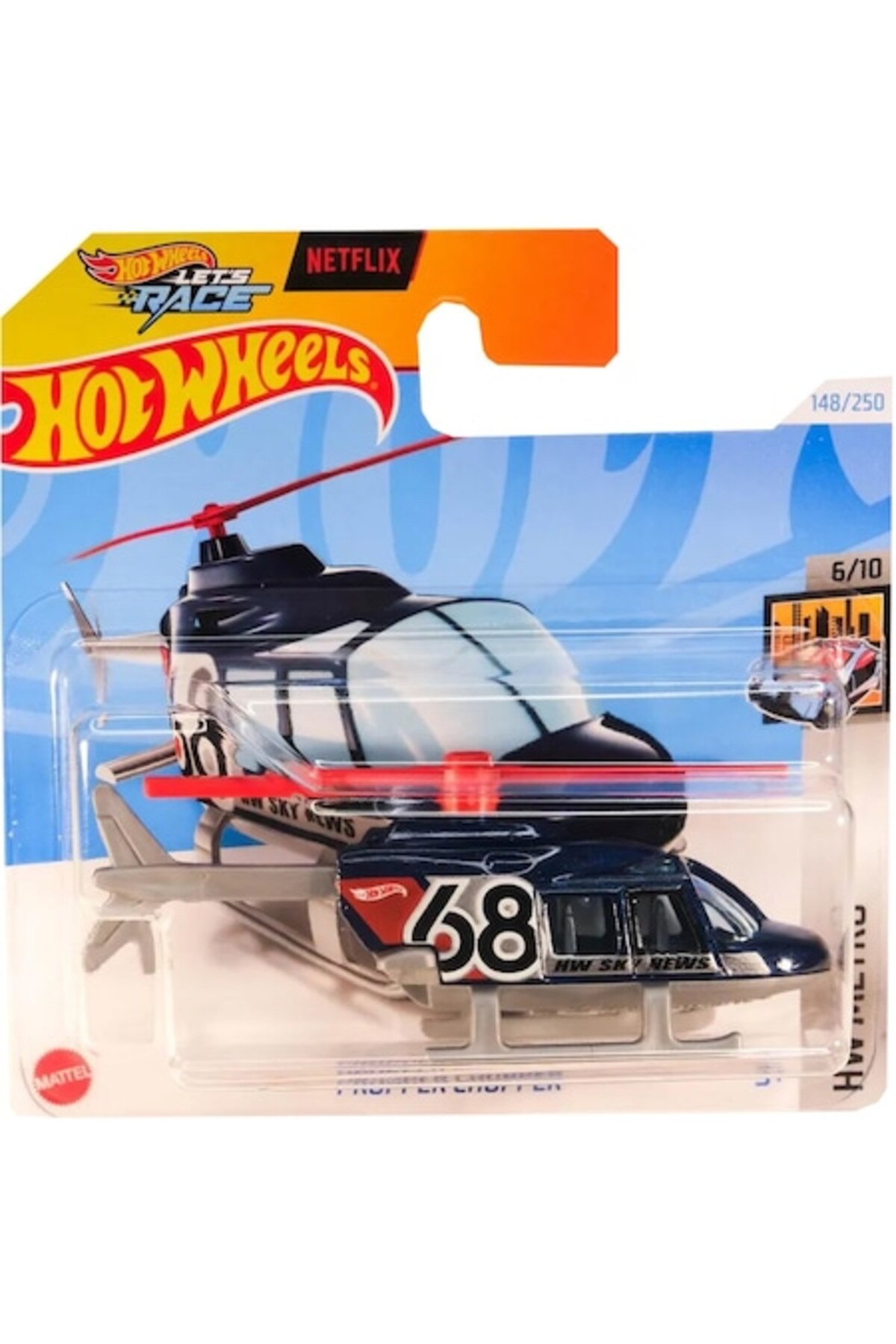 Masinuta metalica Hot Wheels, Propper Chopper, 1:64, Negru
