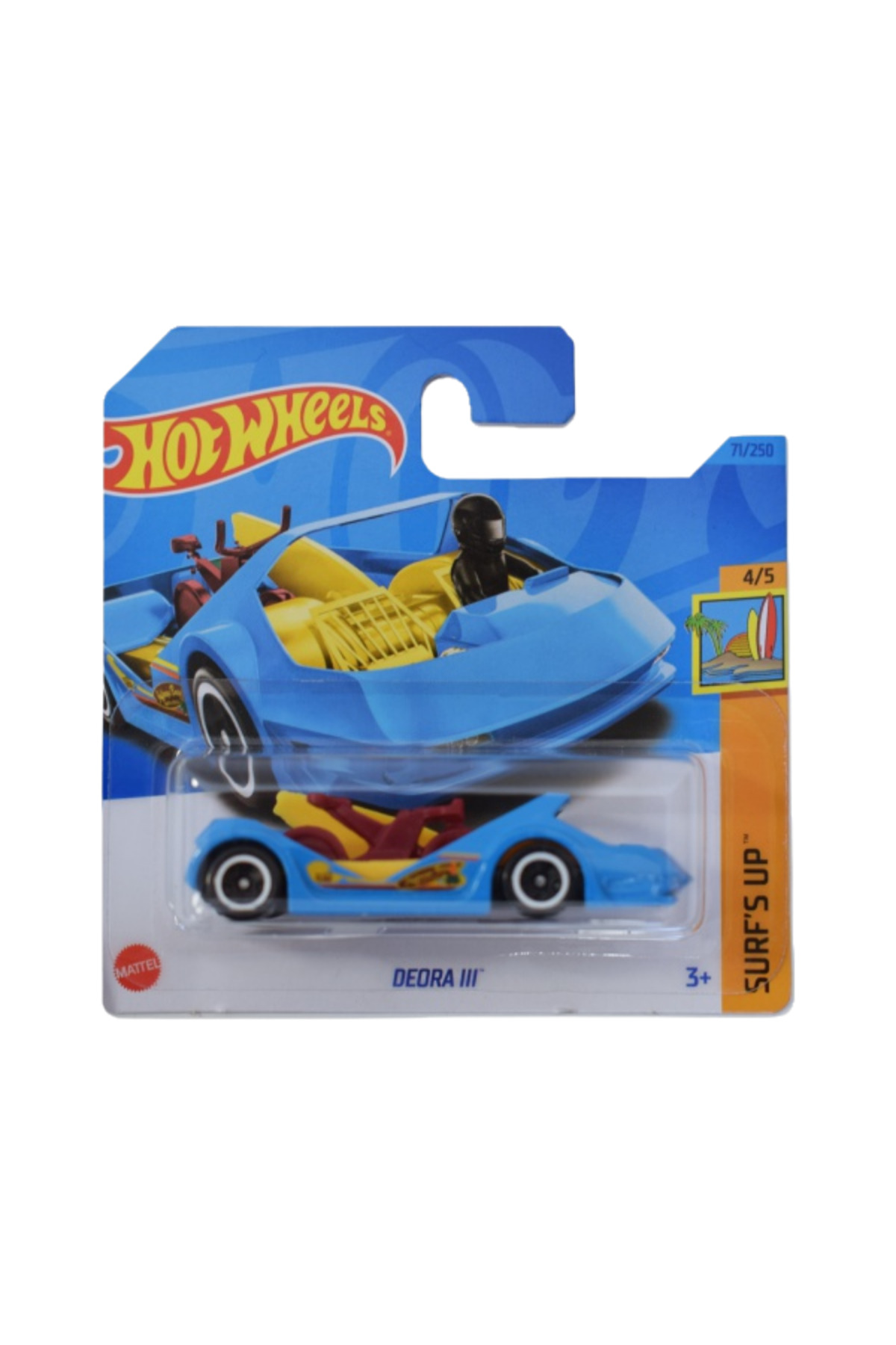 Masinuta Deora III, Colectia Surf's UP 2023, Albastru, 1:64