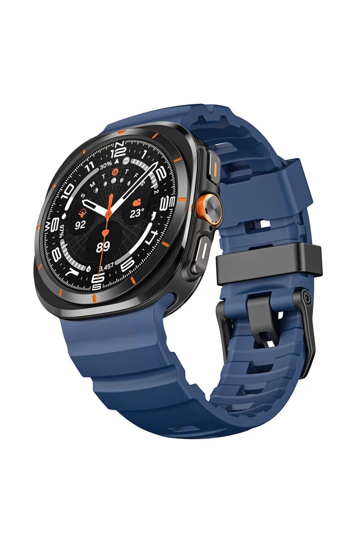UnDePlus Samsung Galaxy Watch Ultra 47mm Kordon Oluklu Spor
