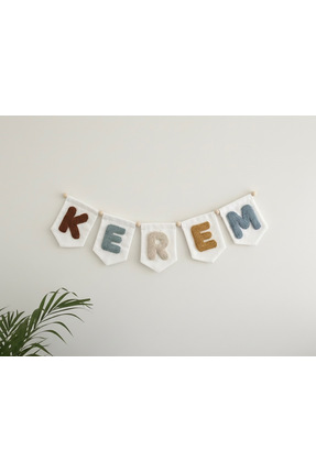 Goong Punch 5 harf İsimli Flama Banner