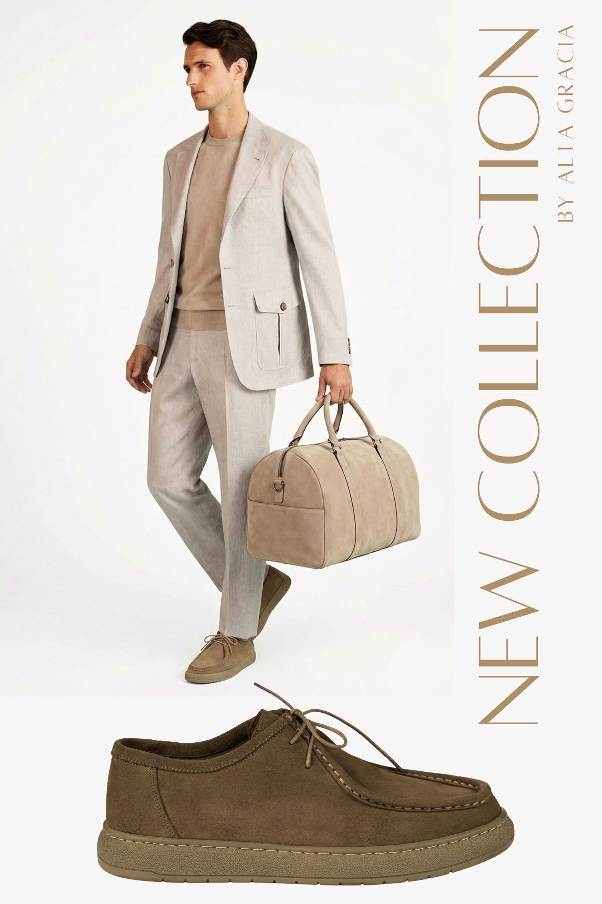 ALTA GRACIA  GRACIA Hakiki Süet & Nubuk Deri Erkek Günlük Ayakkabı - Görsel 5