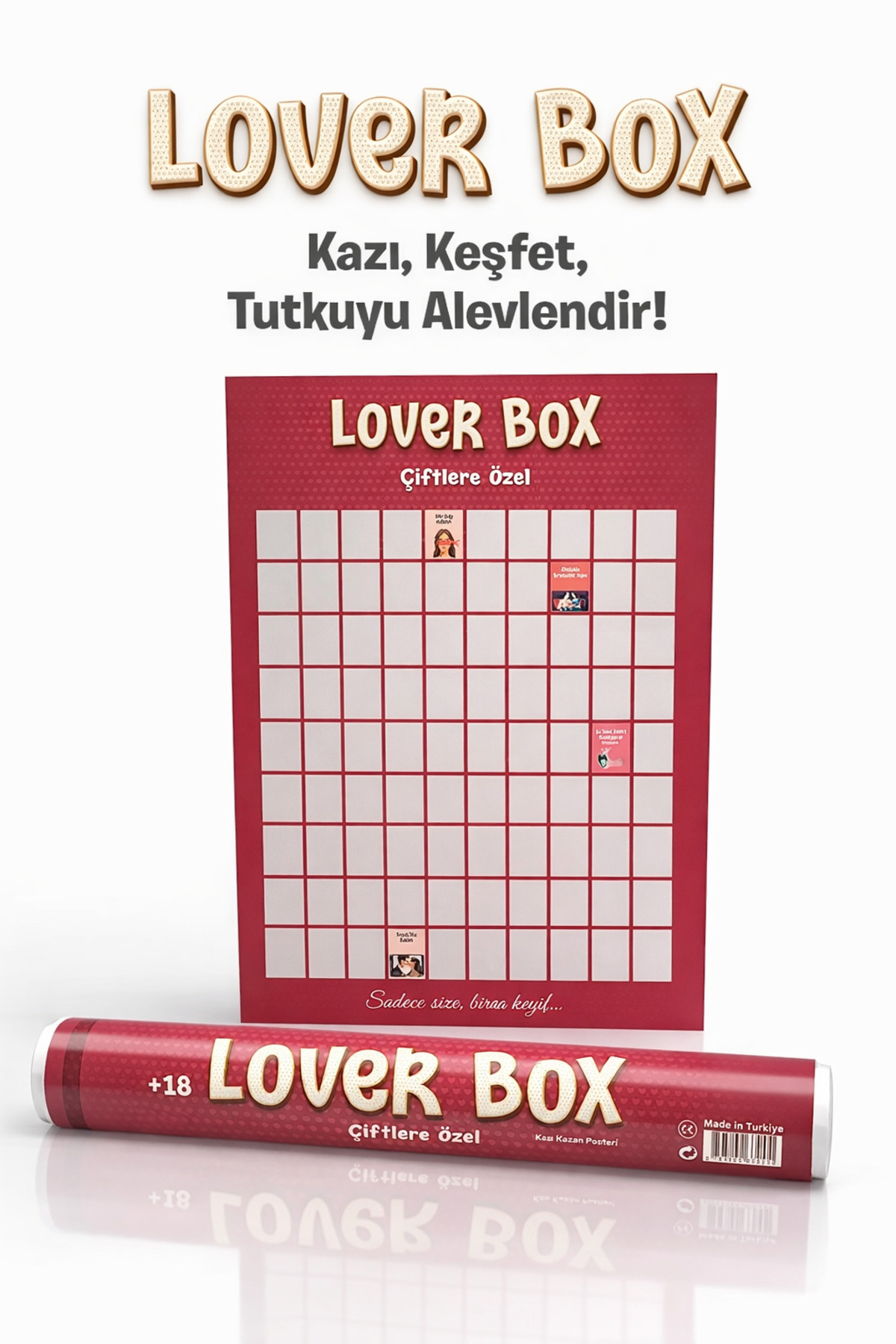 Unutma Beni Lover Box - Çiftlere Özel Romantik Kazı Kazan Posteri