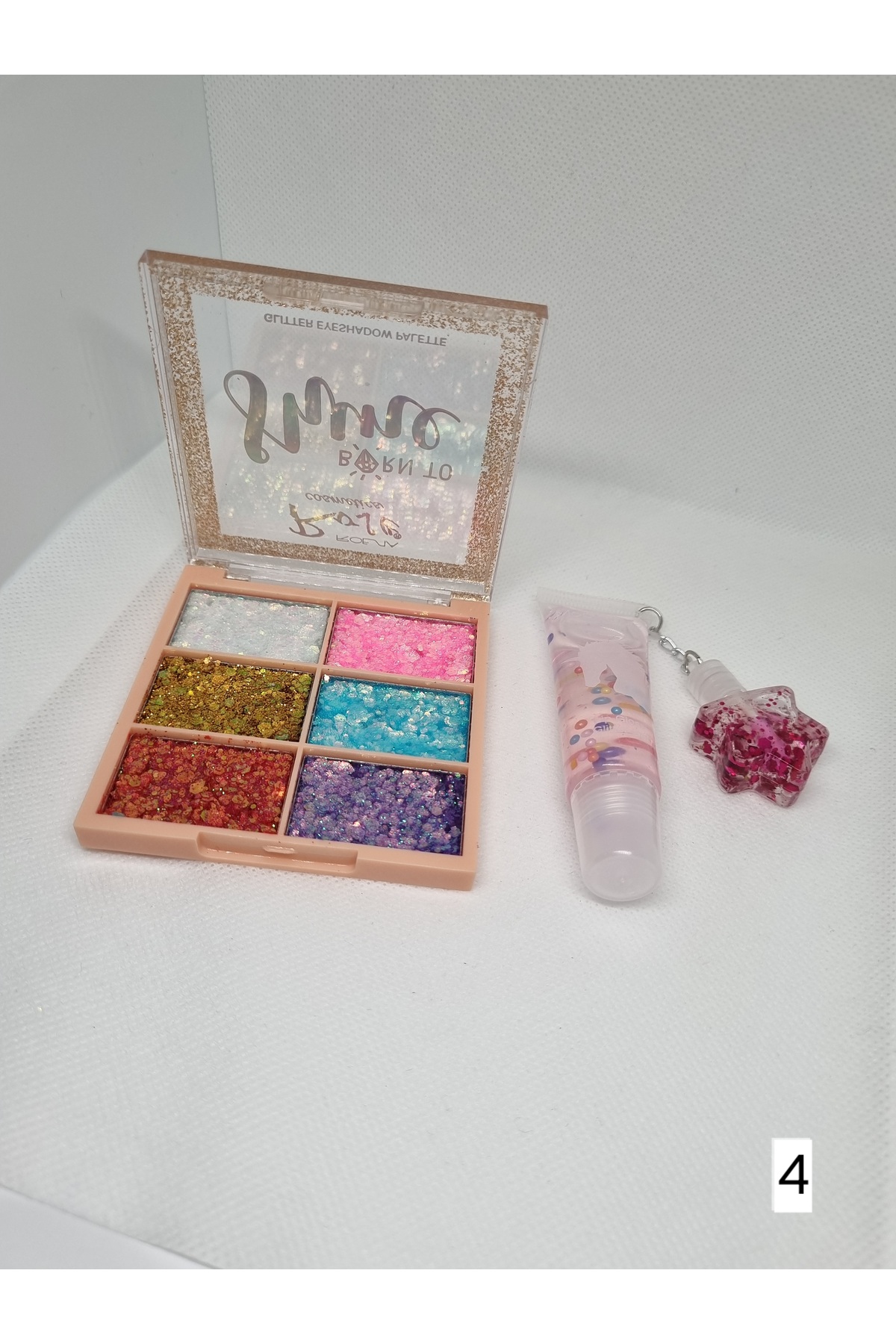 Glitter ve Lipp Gloss Set 1