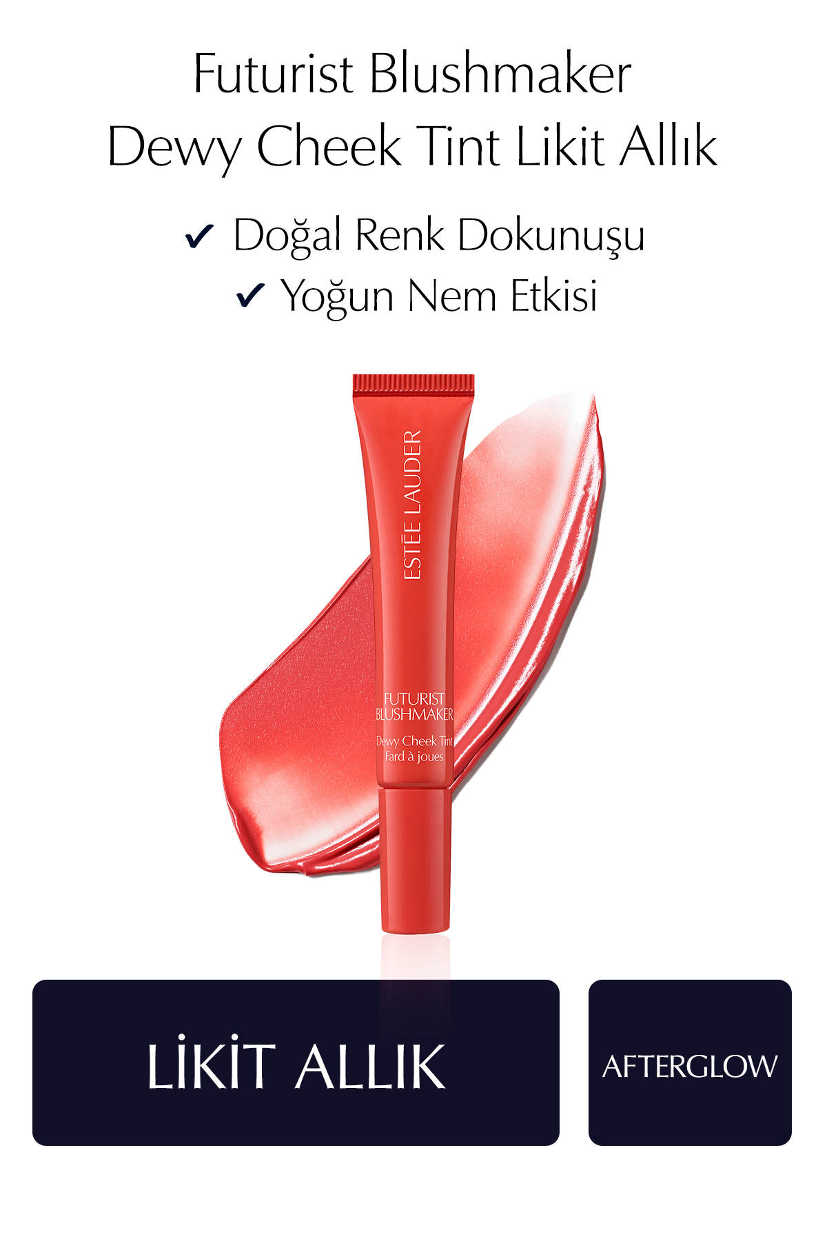 Estee Lauder رژگونه مایع فیوچریست رژگونه میکر دیوی - رنگ: افترگلو — عکس ۱۳۸۰۱۹