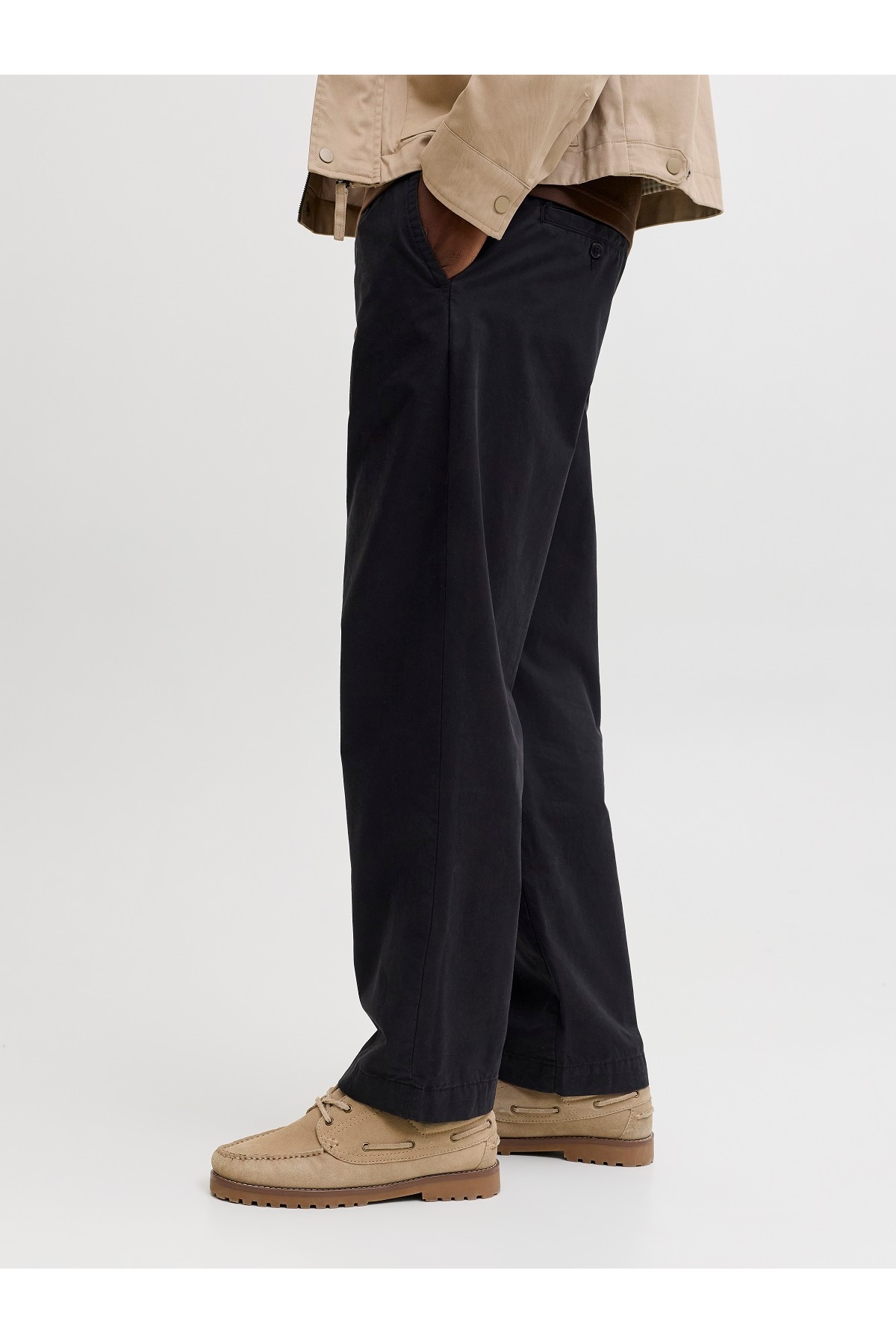 شلوار مردانه راسته فاق بلند | جک اند جونز Jack & Jones 12288514 - تصویر 5