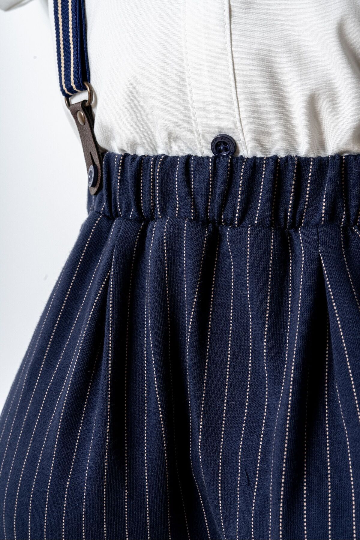 U.S. Polo Assn. Erkek Bebek Beyaz Şort Takım fotoğrafı 3 (önizleme)