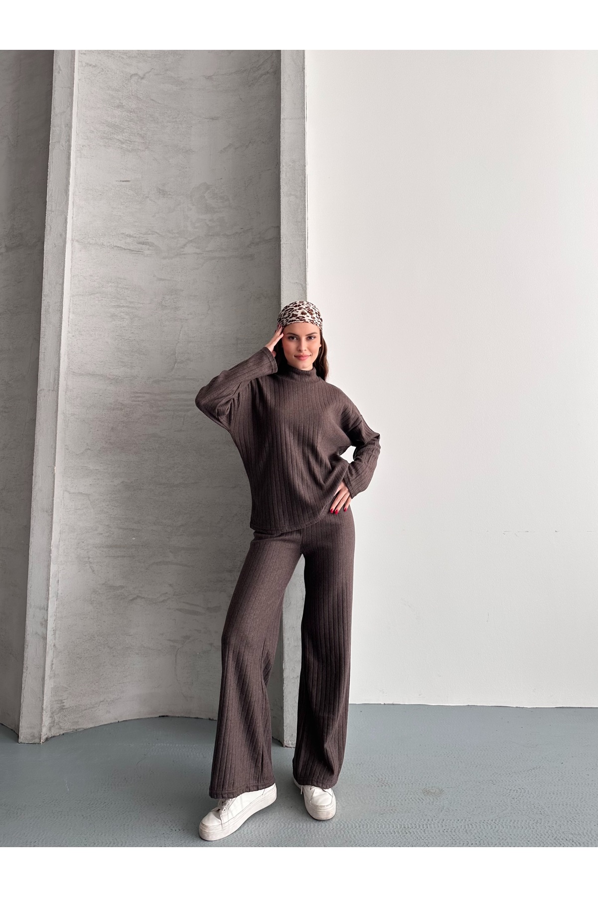 eyyebelle Γυναικείο ζιβάγκο επένδυση fleece Interlock Διπλό Σετ