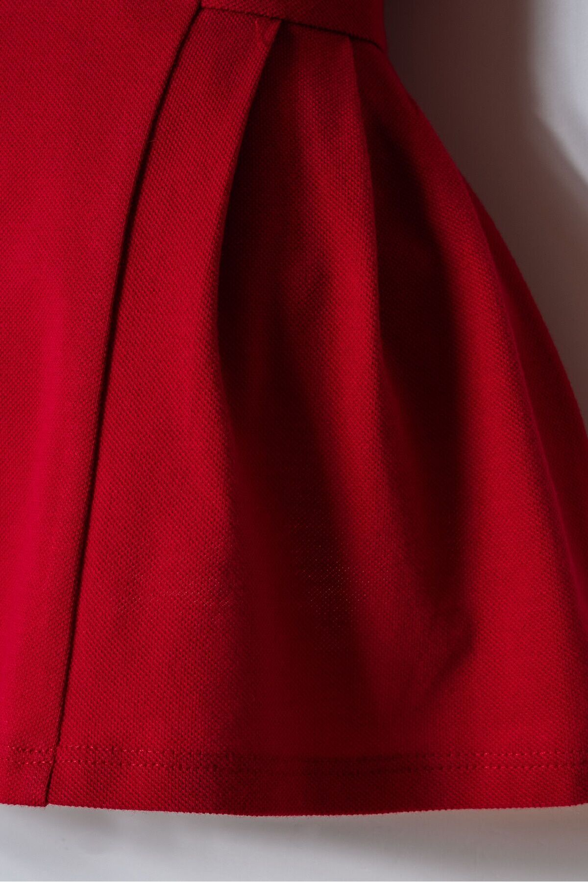 U.S. Polo Assn. Kız Bebek Kırmızı Elbise fotoğrafı 3 (önizleme)