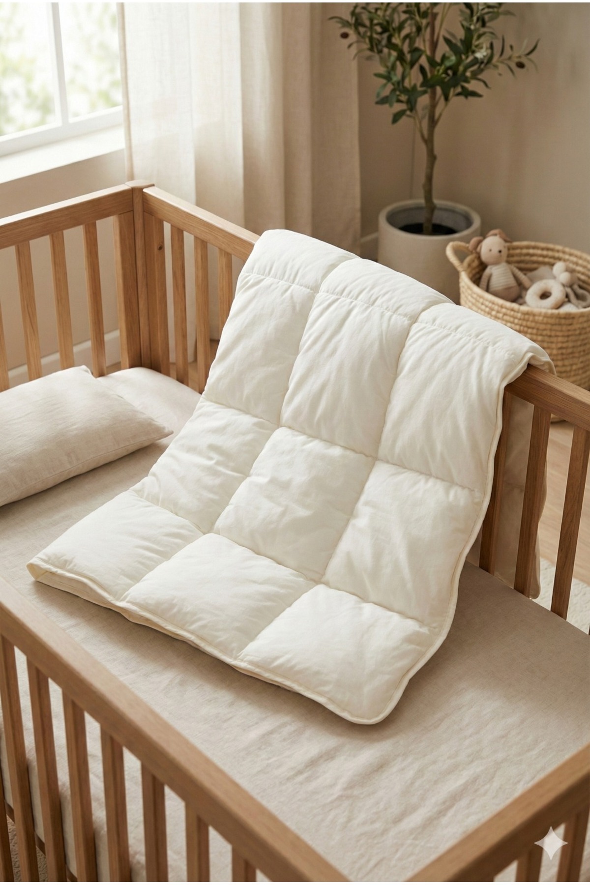 Miabella Home %100 Pamuk Bebek & Çocuk Yorgan Bebek Yorgan Terletmez Yumuşak Ve Hafif fotoğrafı 3 (önizleme)