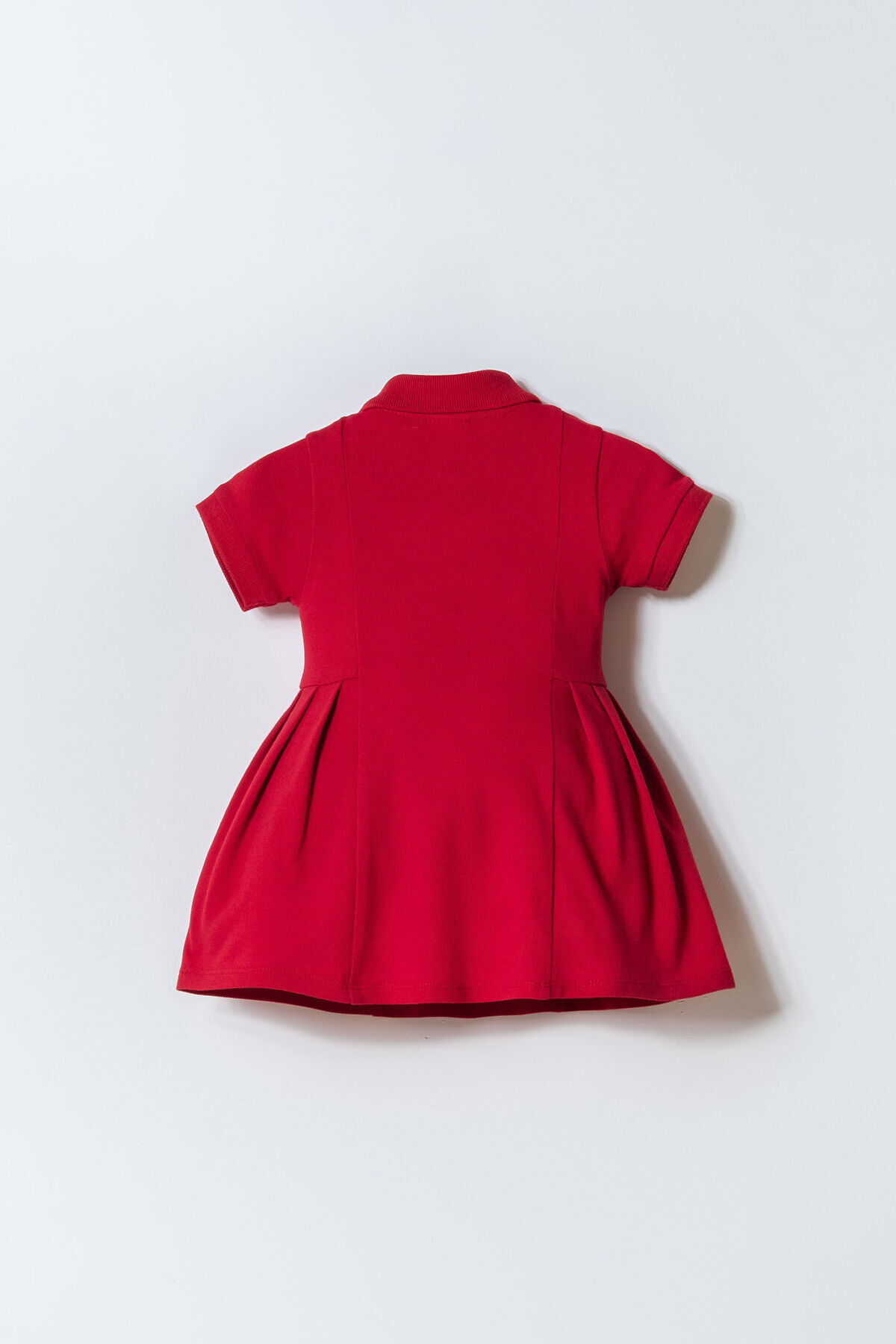 U.S. Polo Assn. Kız Bebek Kırmızı Elbise fotoğrafı 4 (önizleme)