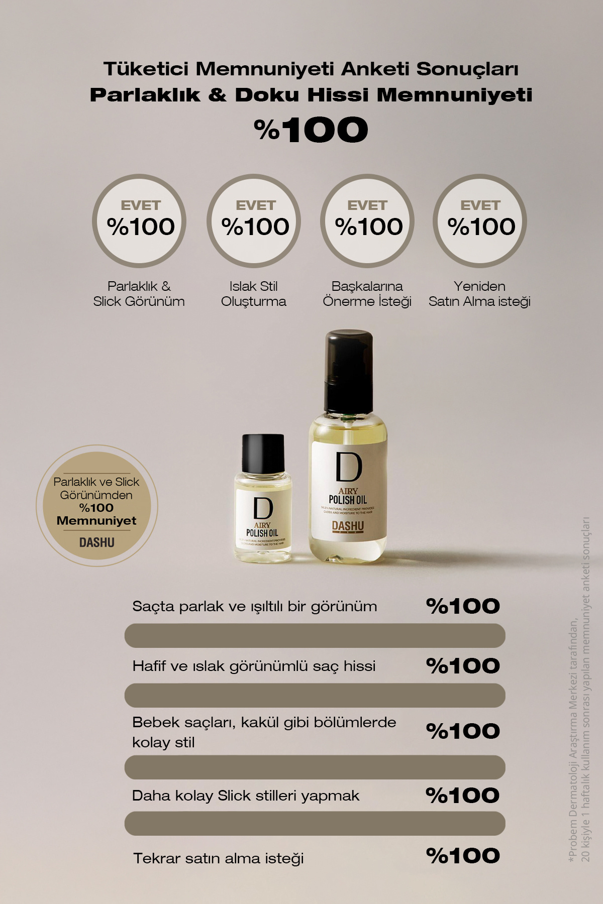 Saça Parlak ve Islak Bir Görünüm Sunan Bitkisel Özler İçeren Saç Yağı Pro Airy Polish Oil 30ml — 8727 — تصویر 4 از 9