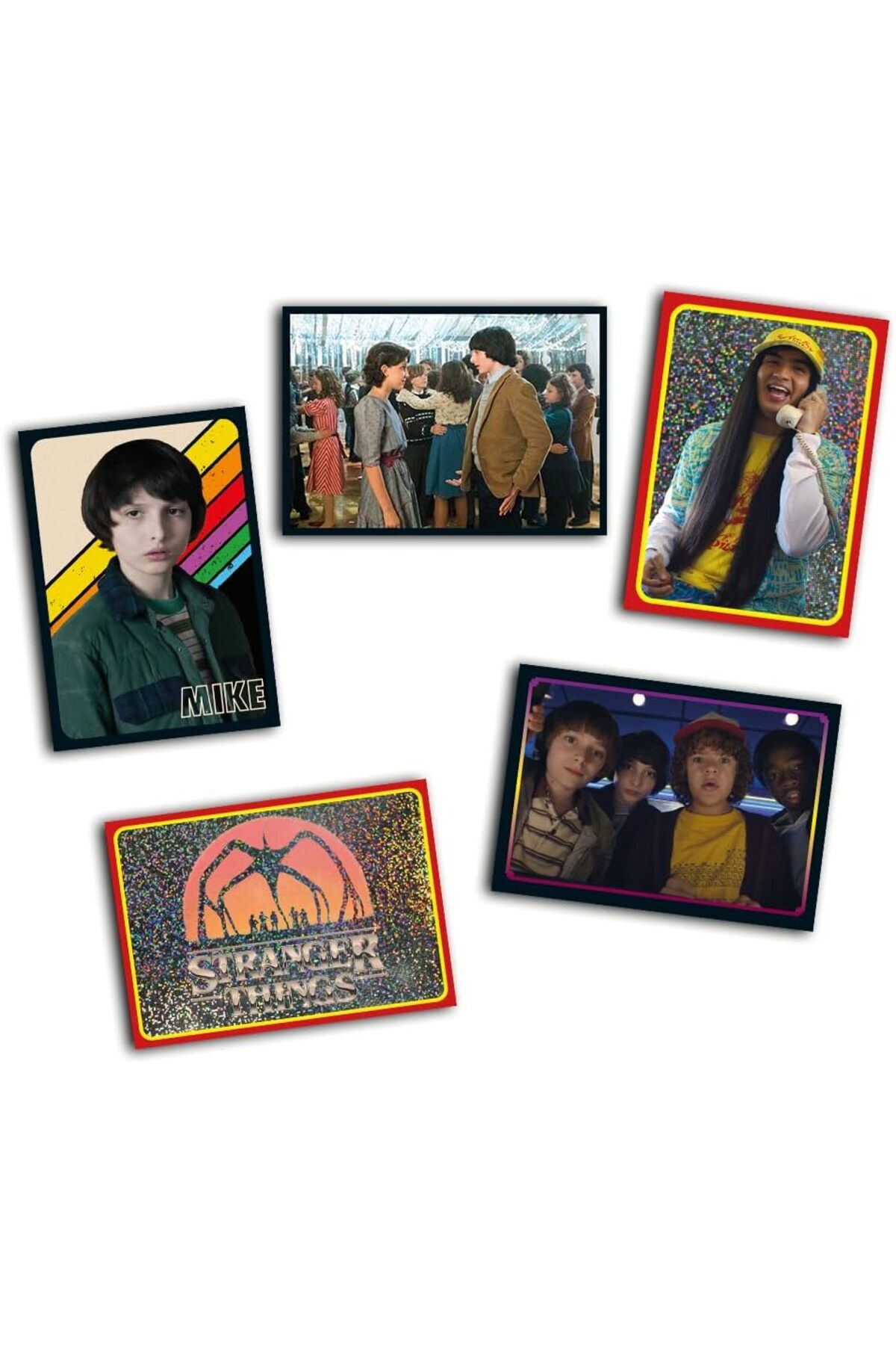 Basic Fun Stranger Things Son Bir Garip Macera Çıkartma Albümü Koleksiyonluk Sticker Kitabı Son Sezon fotoğrafı 3 (önizleme)