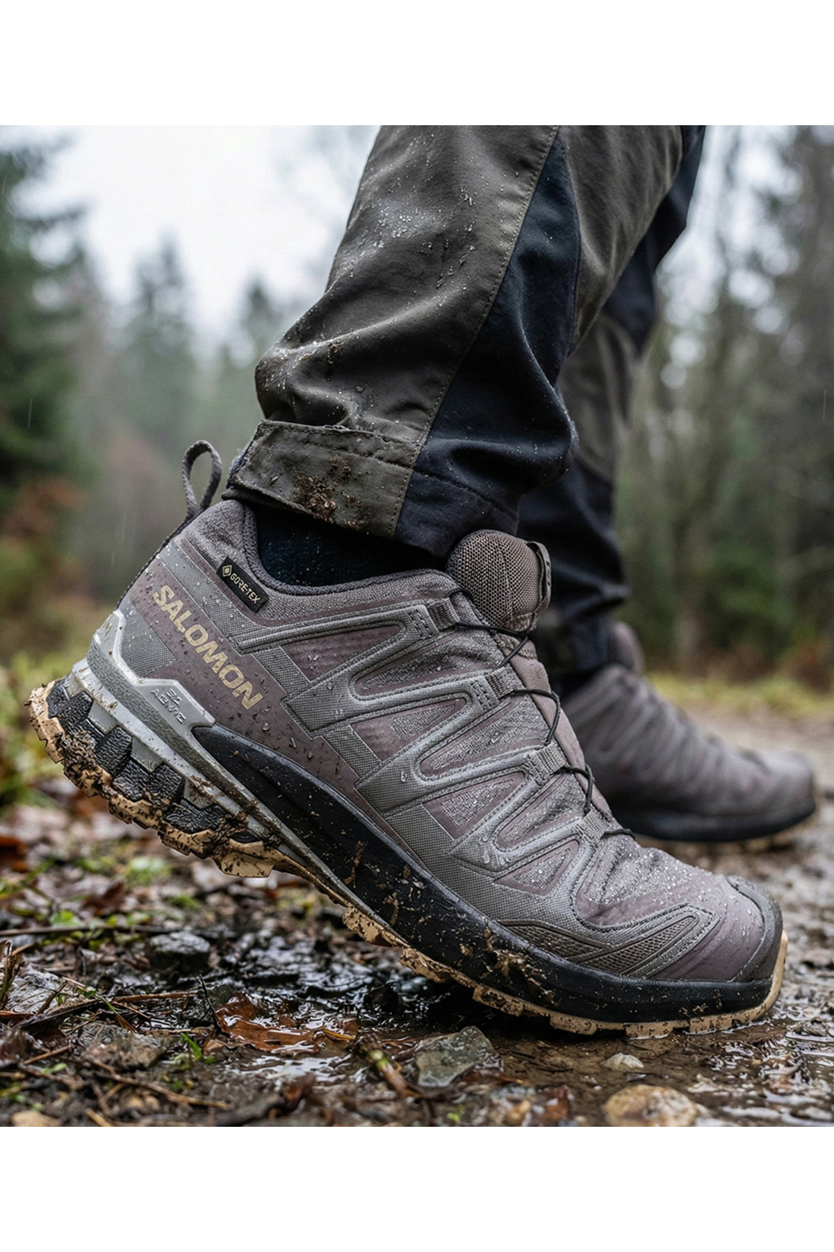 سالومون کفش‌های ورزشی زنانه گورتکس Xa Pro 3D V9 بنفش