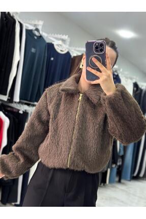 ROOM BUTİK KAŞE CEKET FERMUARLI