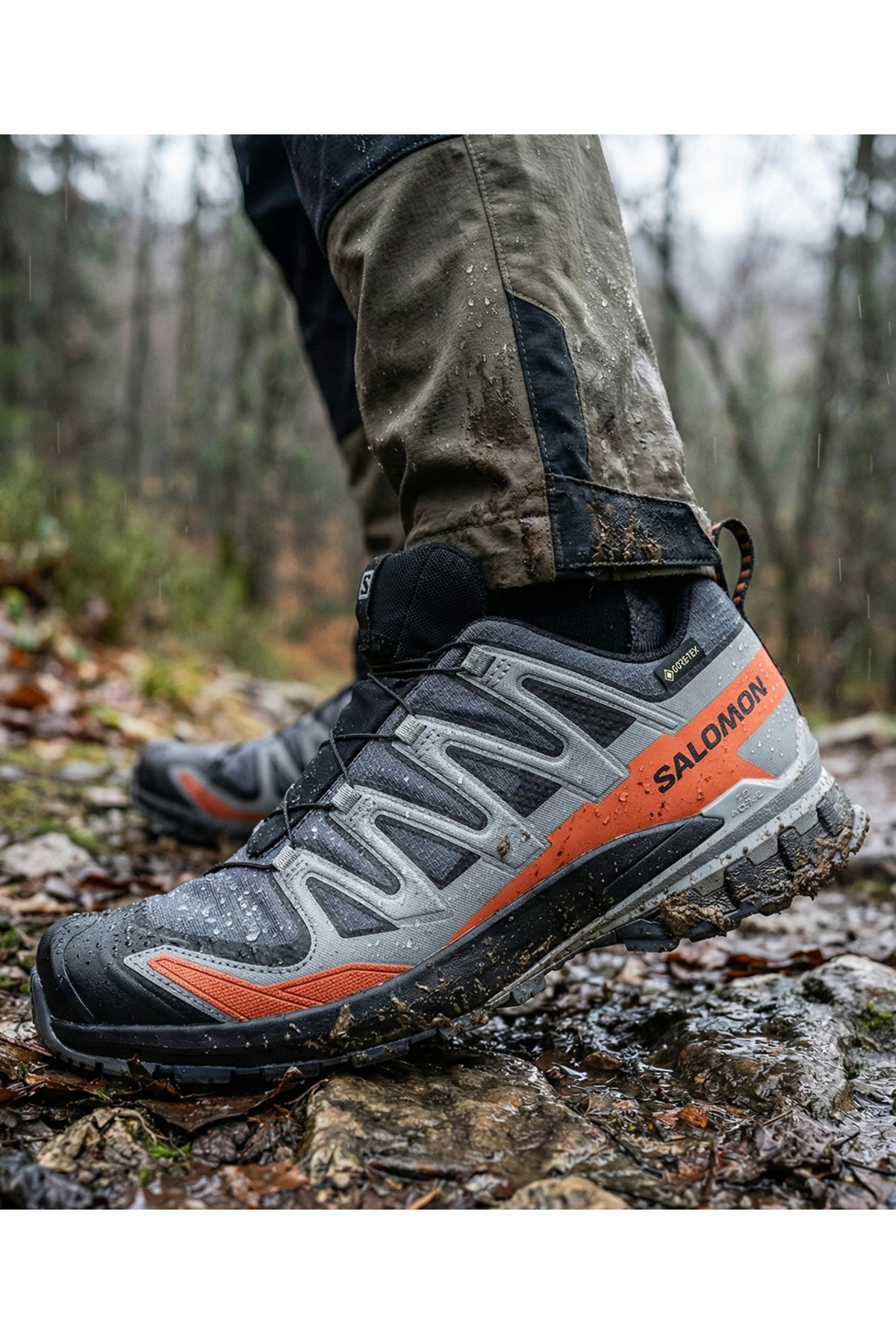 سالومون کفش‌های ورزشی مردانه گورتکس Xa Pro 3D V9 رنگارنگ