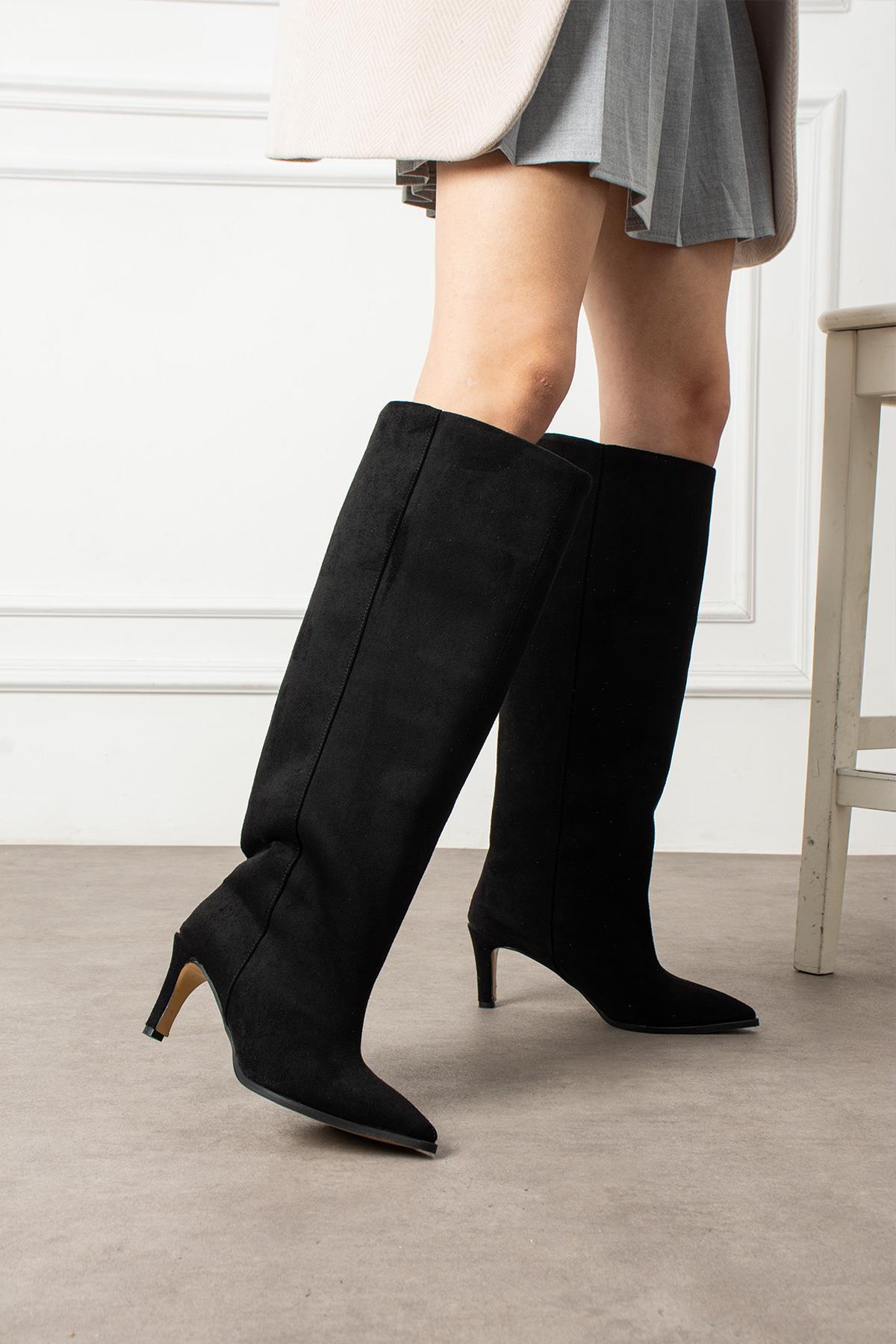 ZENNESHOES Scarlett Kadın XL Kesim Çizme görsel 3
