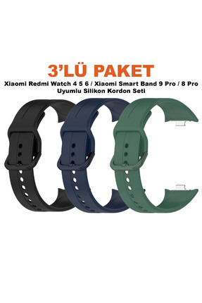 Dexmon Xiaomi Redmi Watch 4 / 5 / 6 – Xiaomi Smart Band 8 Pro / 9 Pro Uyumlu ...