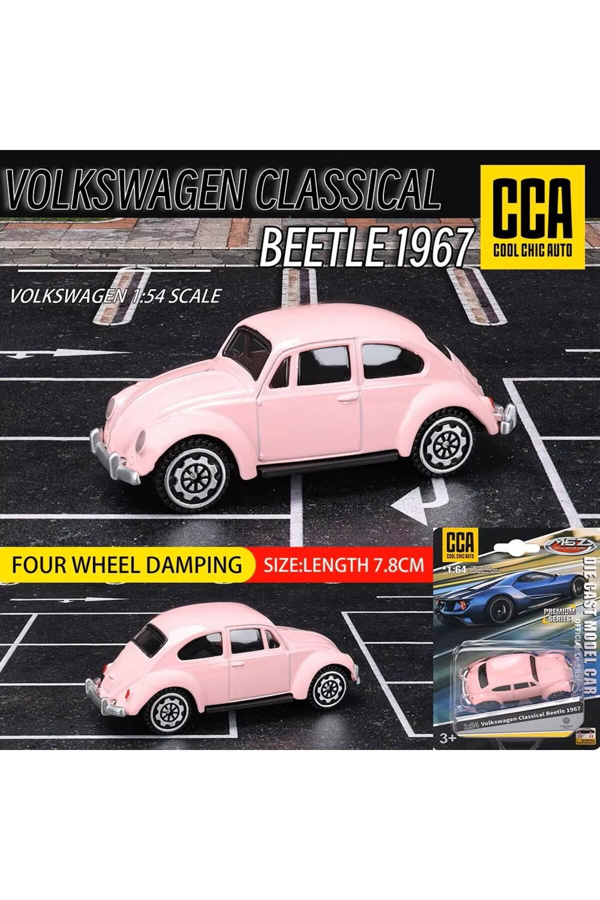 CCA Premium Series Volkswagen Classical Beetle 1967 Pembe 1/54