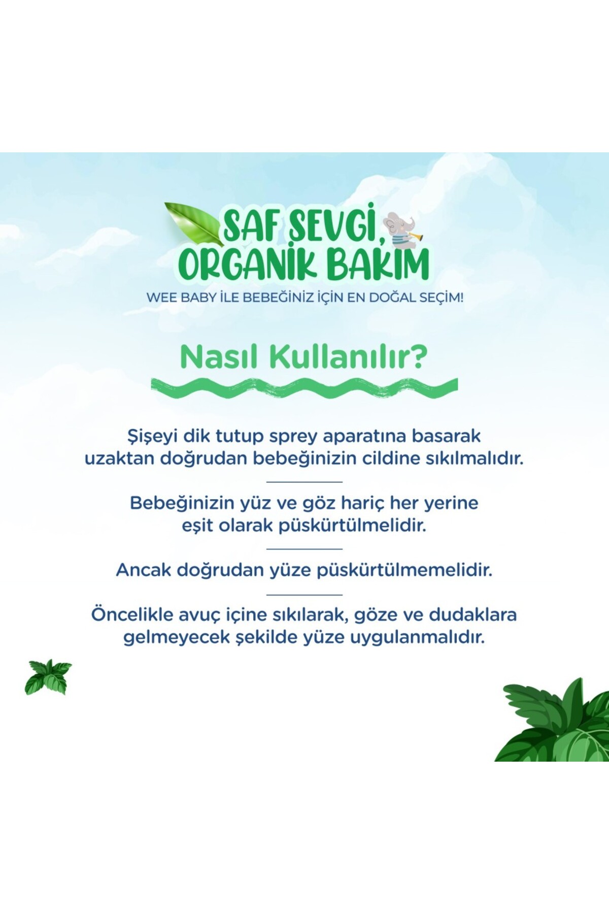 NW NessiWorld Koruyucu Bebek Spreyi 100 ml fotoğrafı 5 (önizleme)