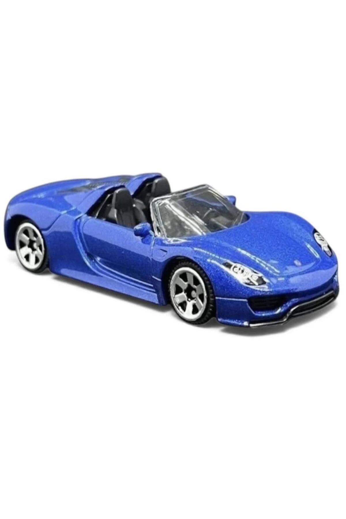 CCA Premium Series Porsche 918 Spyder Mavi 1/61 Model Araba