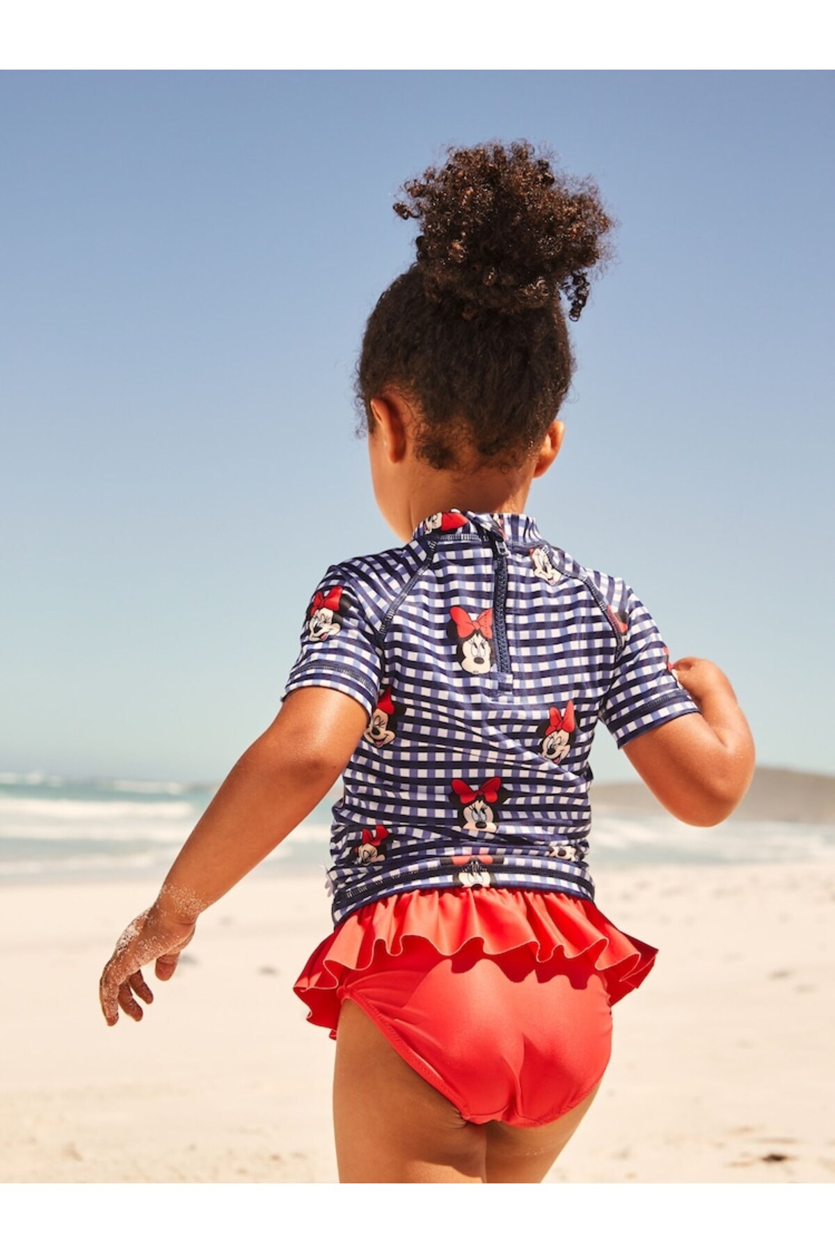 Next Baby Lacivert/Kırmızı Minnie Mouse Lisanslı Güneşten Koruyucu Mayo fotoğrafı 2 (önizleme)