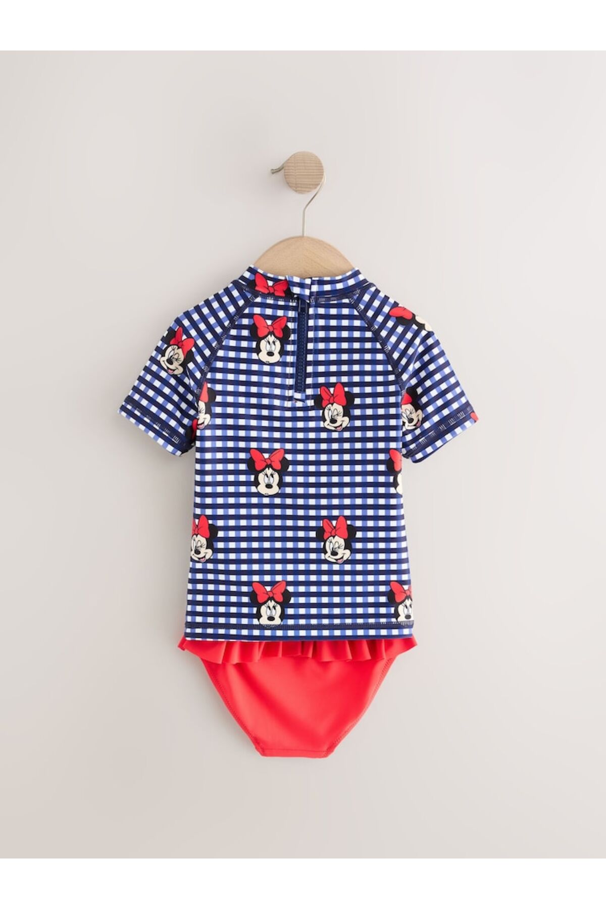 Next Baby Lacivert/Kırmızı Minnie Mouse Lisanslı Güneşten Koruyucu Mayo fotoğrafı 4 (önizleme)