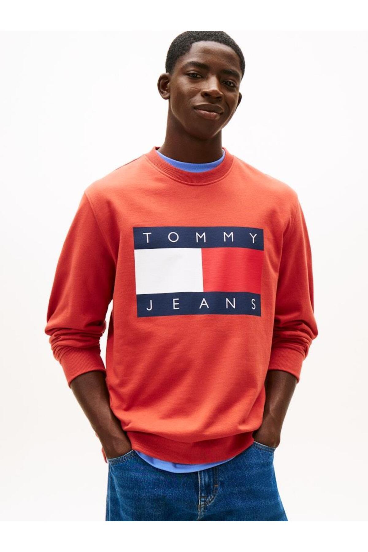 تامی هیلفیگر تی‌جی‌ام رگ، یقه گرد بزرگ، فلگ، اکستنشن