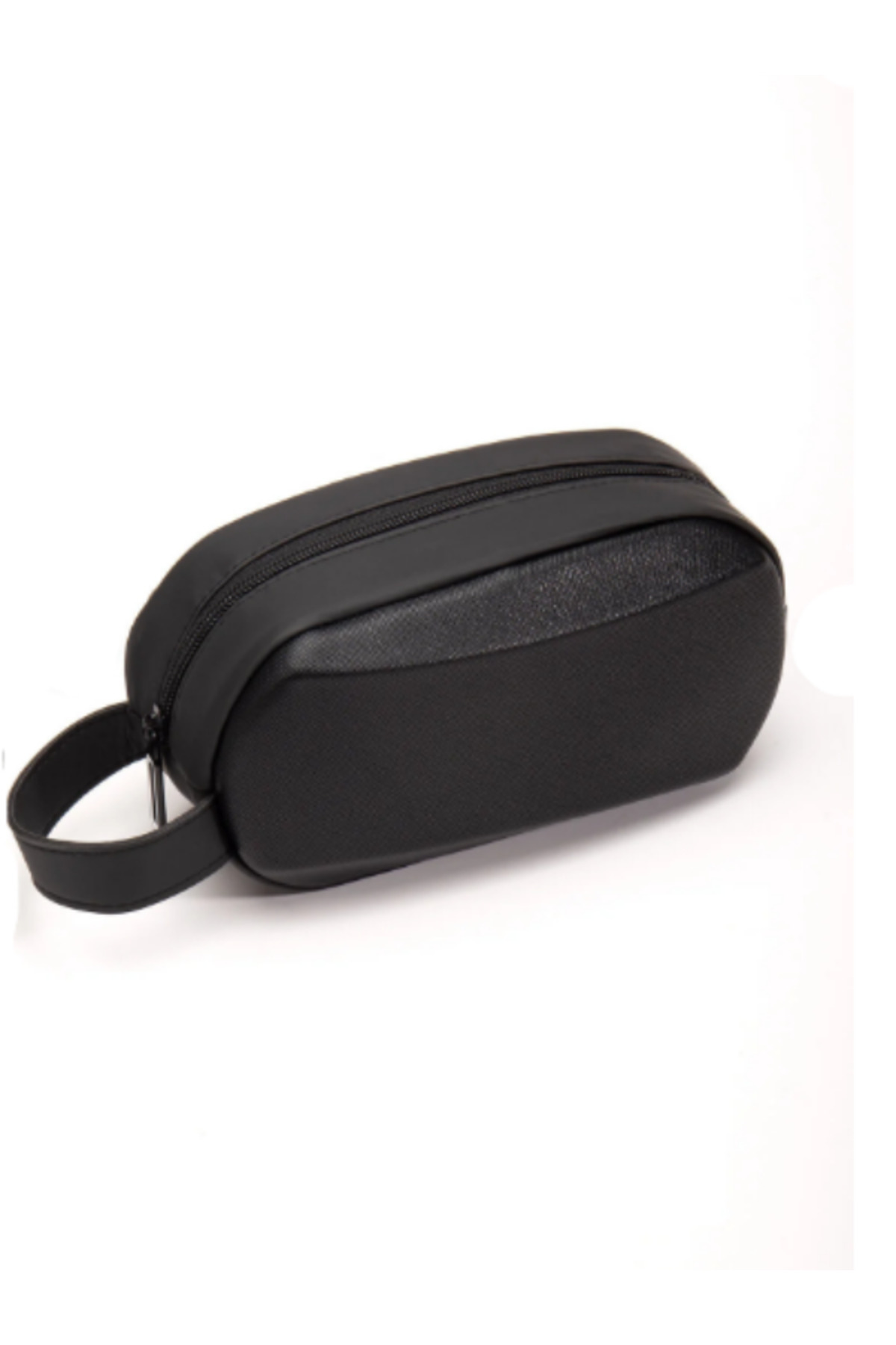 Newish Polo Siyah Erkek Portföy Clutch Traş Kozmetik Bakım ve Günlük El Çantası