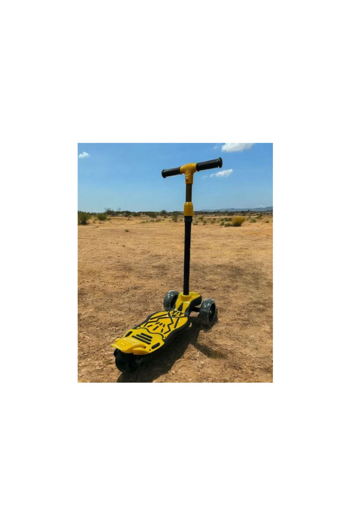 Çekirdek Zeka CNSC1-IS CHANKY SCOOTER SARI IŞIKLI KUTULU fotoğrafı 2 (önizleme)