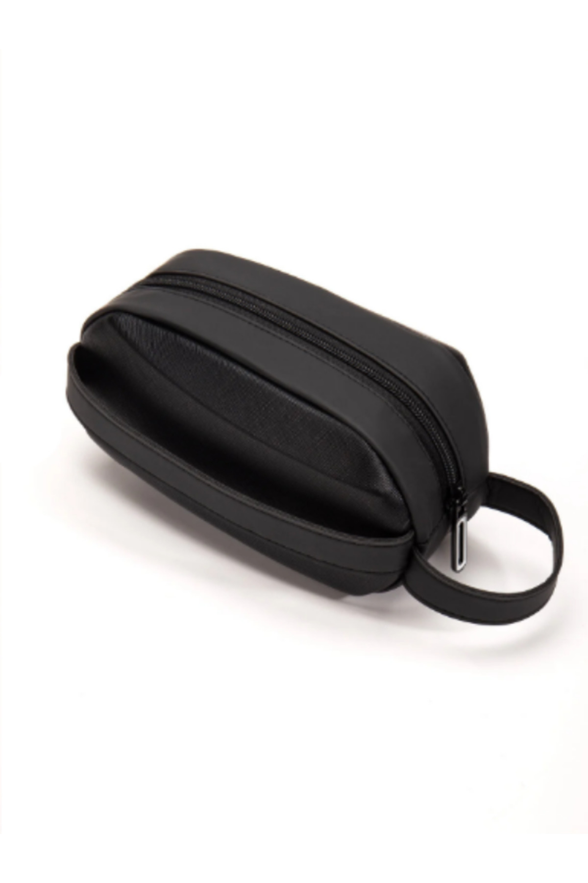 Newish Polo Siyah Erkek Portföy Clutch Traş Kozmetik Bakım ve Günlük El Çantası görsel 6
