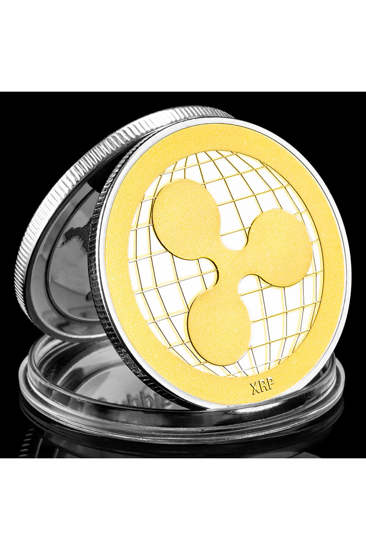 Choice Silver Ripple Coin Collectible Gift Commemorative Coins Crypto Coin  Physical Cryptocurrency Collecti- Trendyol