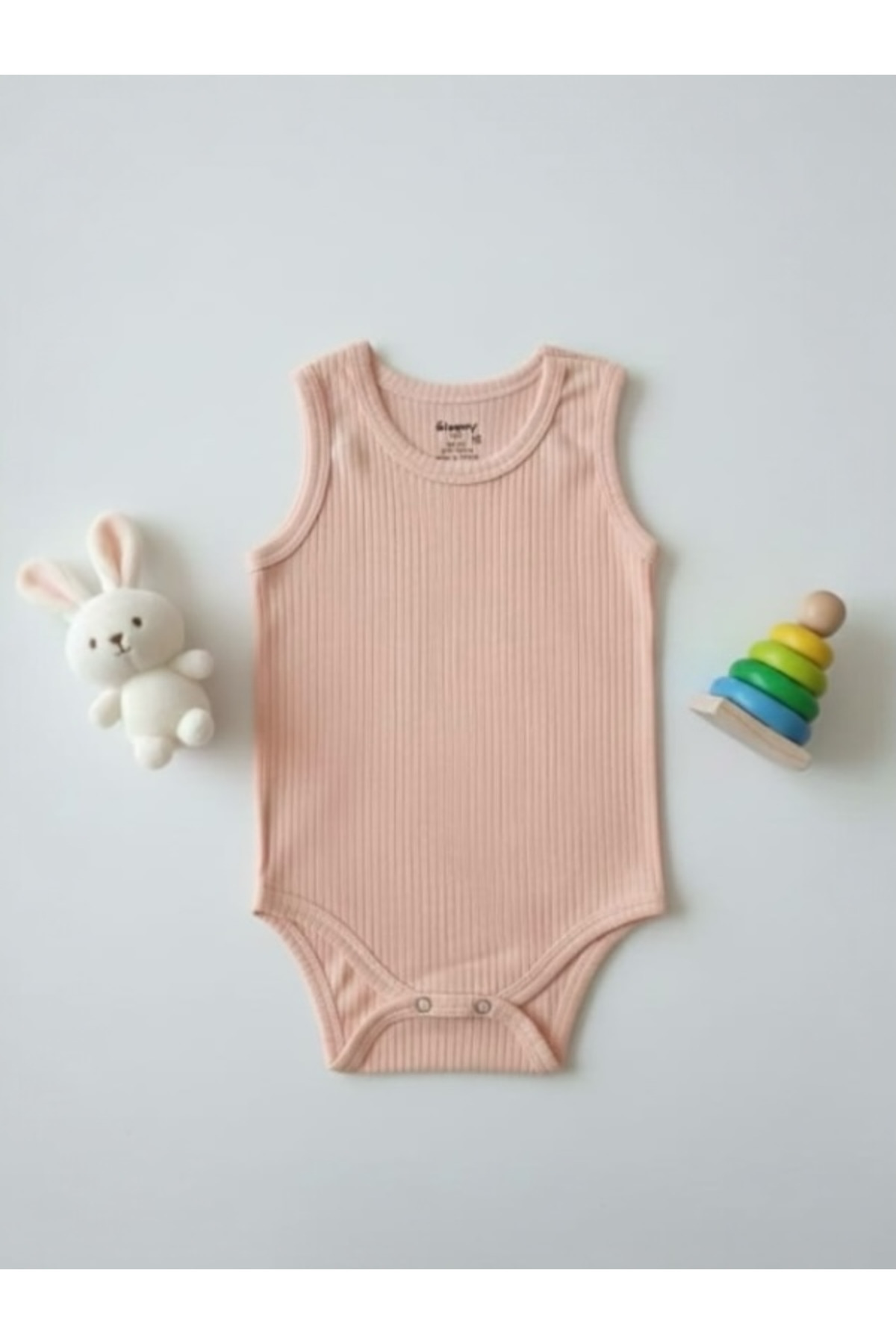 Gleamy 5'li Bebek Body Atlet-%100 Pamuk-Yumuşak Dokulu-Günlük Kullanıma Uygun fotoğrafı 5 (önizleme)