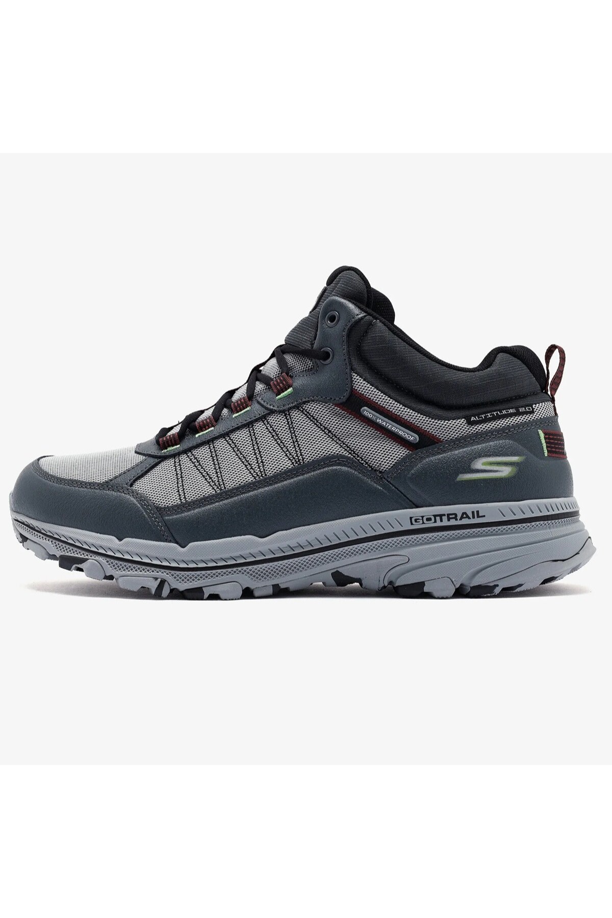 اسکچرز کفش ورزشی مردانه Go Run Trail Altutide 2.0 Splashprof Leather Outdoor، هر دو جنس چرم اصل و ضد آب