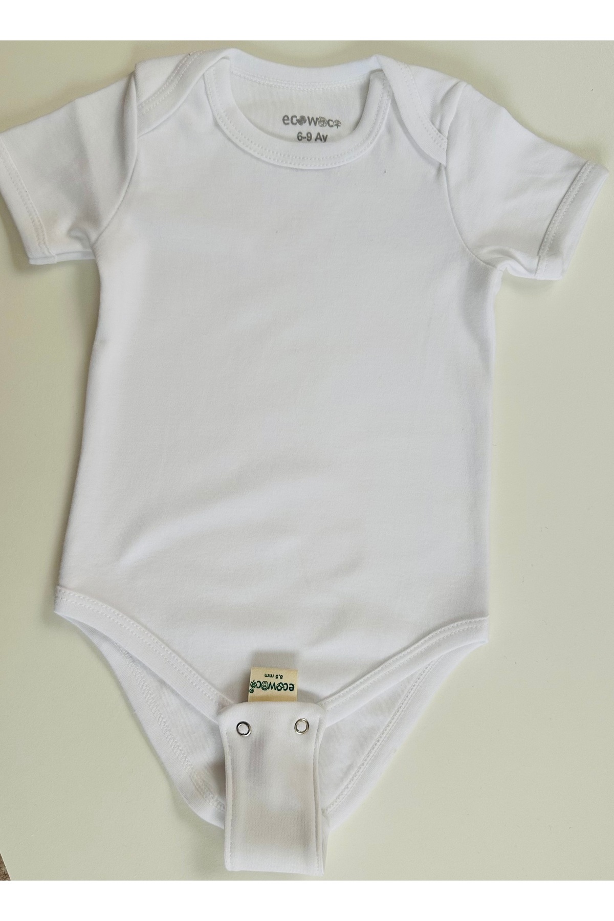 ecowoco Organik Pamuk Body Uzatma Aparatı 2 Çıtçıtlı (8,5 MM) 3 ADET fotoğrafı 4 (önizleme)
