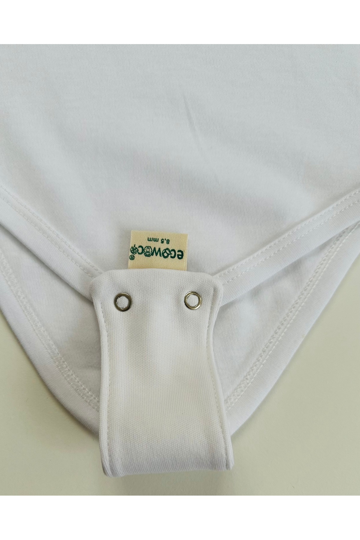 ecowoco Organik Pamuk Body Uzatma Aparatı 2 Çıtçıtlı (8,5 MM) 3 ADET fotoğrafı 2 (önizleme)